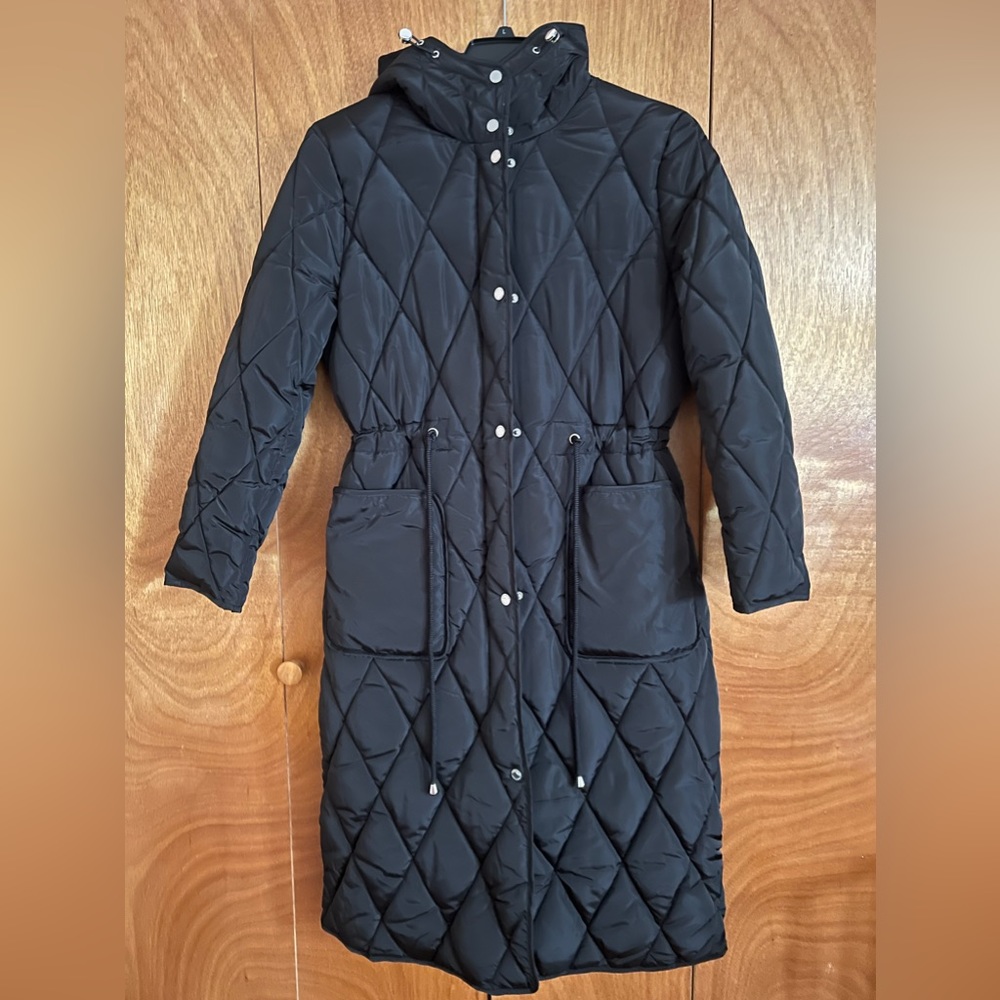 Kenneth Cole Long Puffer Jacket